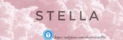 slurrrrystelllla OnlyFans Account - slurrrrystelllla